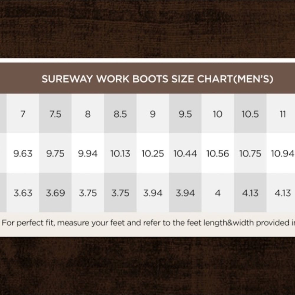NIB Genuine Leather 8" Work Safety Work Boots Composite Toe Goodyear 11 mens 😀 - Picture 11 of 11